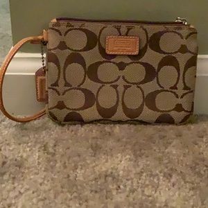 Small Coach Wristlet